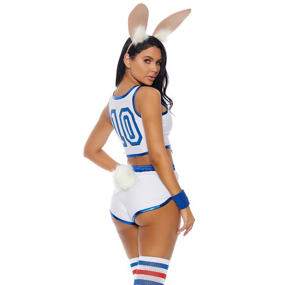 NEW Forplay Space Jam Bunny Lola Bunny Squad Baller Costume Size Large XL - Picture 2 of 8